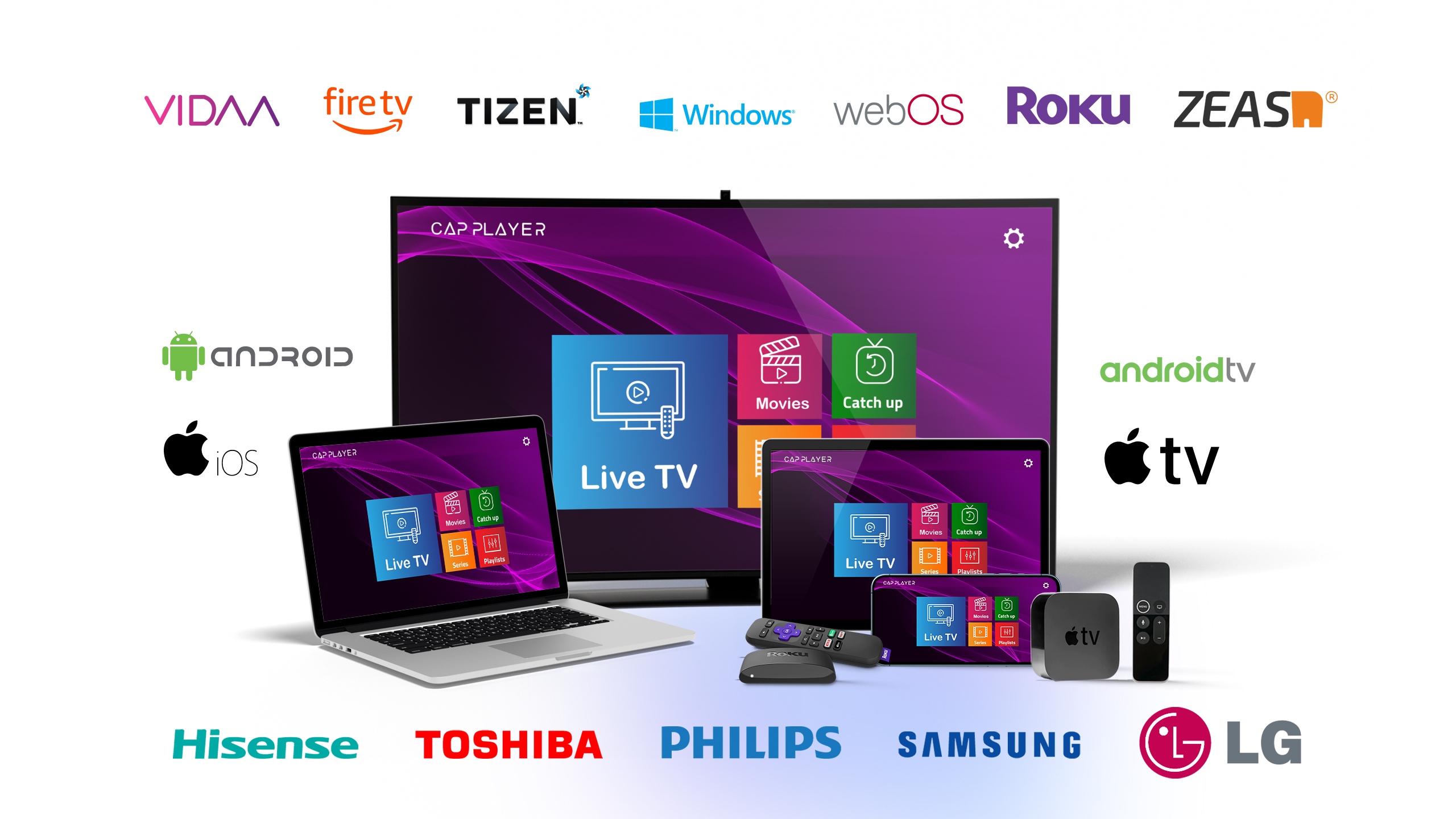 Neura IPTV compatible avec tous vos appareils